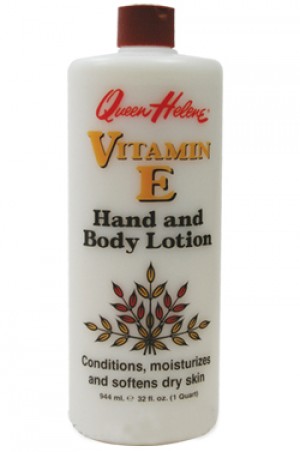 [Queen Helene-box#6] [Vitamin E] Hand & Body Lotion-32oz