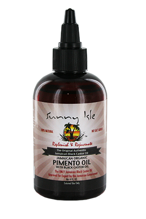 [Sunny Isle Jamaican Black Castor Oil-box#16] Organic Pimento Oil (4oz)