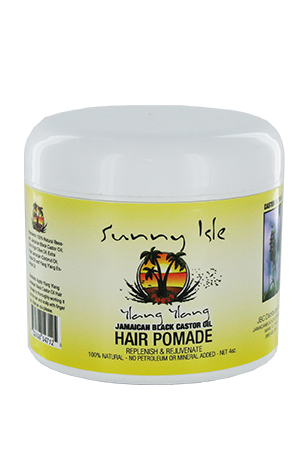 [Sunny Isle Jamaican Black Castor Oil-box#20] Hair Pomade [Ylang Ylang] (4oz)