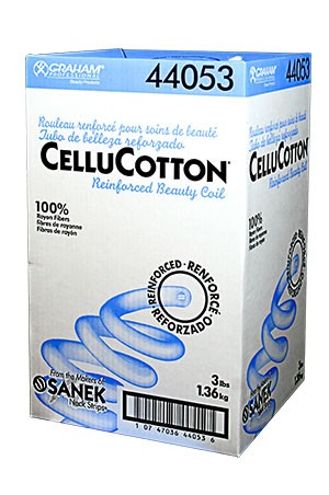 [Sanek-#44053] Cellu Cotton Beauty Coil -100% Raon Fiber -Reinforced (3 lbs) -bx