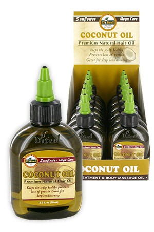 [Sunflower-box#10] Diffel Premium Natural Hair Oil (2.5oz)-Coconut