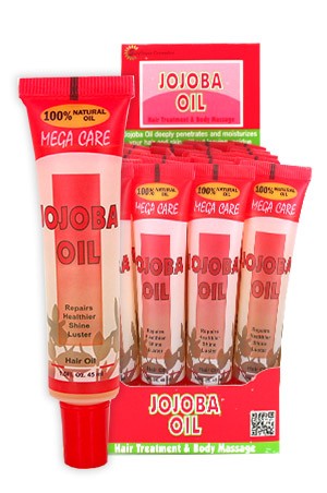 [Sunflower-box#18] Mega Tube Hair Oil (1.5oz/24pc/ds)-Jojoba