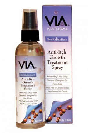 [Via Natural-BOX#30] VIa Anti-Itch Growth Treatment Spray (4 oz)