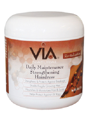 [Via Natural-box#25] Daily Maintenance Strengthening Hairdress -6oz