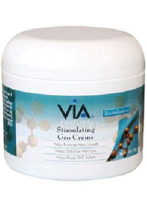 [Via Natural-box#27] Stimulating Gro Cream -6oz