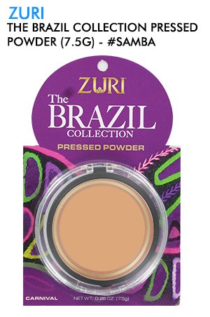 ZURI- The Brazil Collection Pressed Powder (7.5g) - #Samba
