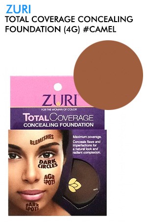 [ZURI-box#6] Total Coverage Concealing Foundation(4g) #Camel