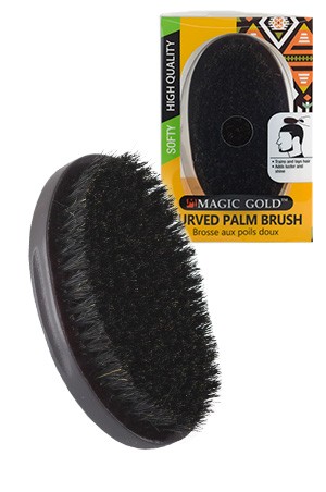 [#6811] Magic Gold Softy Curved Palm Brush  -pc