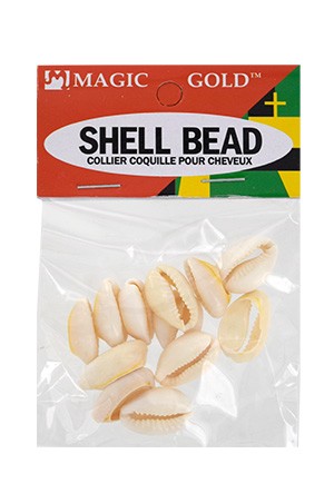 [Magic Gold-#7002] Shell Bead (Ivory) -dz