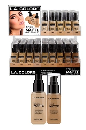 [L.A Colors] Truly Matte Liquid Foundation #93.1 (14 colors/ 6pcs)