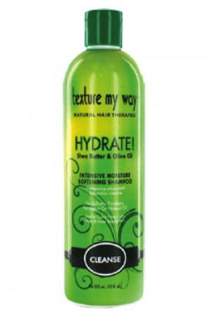 [Africa's Best-box#91] Texture My Way Hydrate Shampoo - Cleanse (12oz)