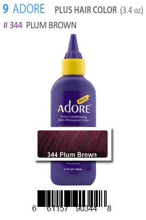 [Adore-box#9] Plus Hair Color #344 Plum Brown