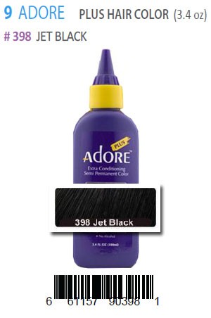 [Adore-box#9] Plus Hair Color #398 Jet Black