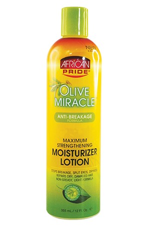[African Pride-box#34] Olive Miracle Leave-In Conditioner(12oz)