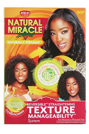 [African Pride-box#54] Natural Miracle Texture Manageability Kit