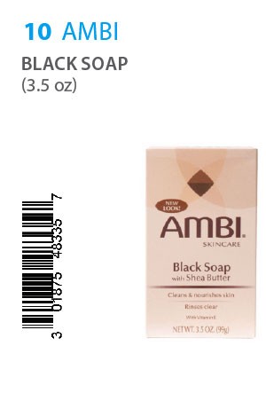 [Ambi-box#10] Black Soap (3.5oz)