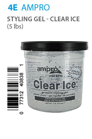 [Ampro-box#4E] Pro Clear Ice Protein Styling Gel Ultra Hold (5LB)