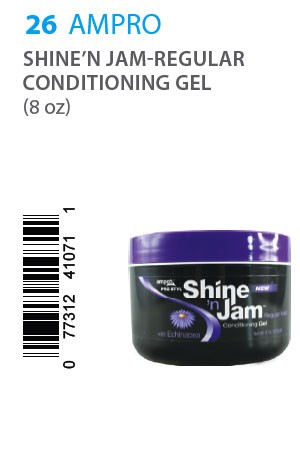 [Ampro-box#26] Shine'n Jam - Regular Conditioning Gel (8 oz)