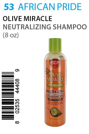 [African Pride-box#53] Olive Miracle Neutralizing Shampoo (8oz)