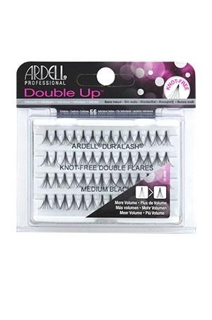 [Ardell] Double Up Eyelashes #Knot Free (Medium Black)