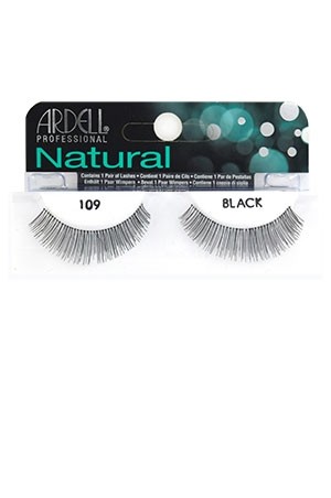 [Ardell] Natural Eyelashes #109 (Black)