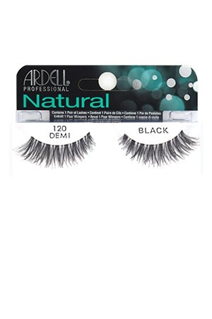 [Ardell] Natural Eyelashes #120 (Black) 