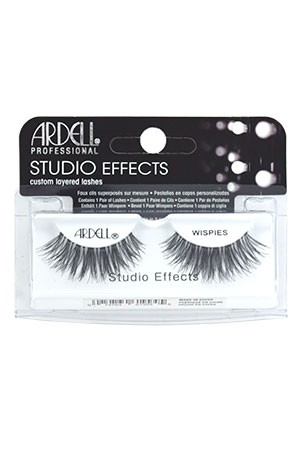 [Ardell] Studio Effects Eyelashes #Wispies (Black) 