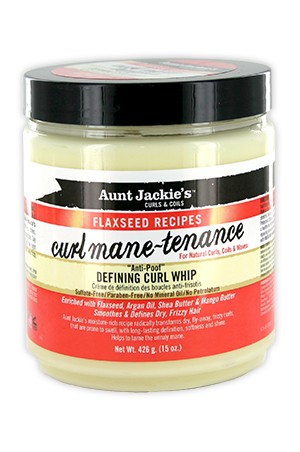 [Aunt Jackie's-box#12] Flaxseed Recipes Defining Curl Whip (15oz)