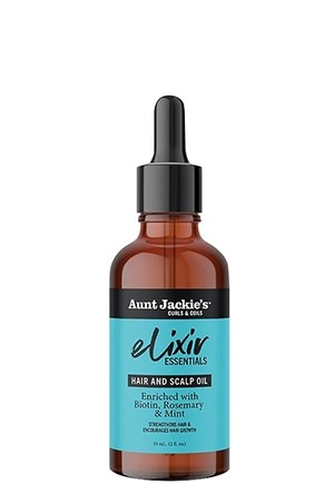 [Aunt Jackie's-box#54] Elixir Hair and Scalp Oil-Biotin (2 oz)