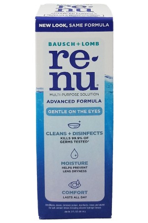 [BAUSCH+LOMB-box#1] Renu Contact Lens solution Travel Kit (2 oz)