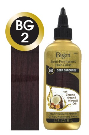 [Bigen-box#27] Semi-Permanent Hair Color #BG2 Deep Burgundy