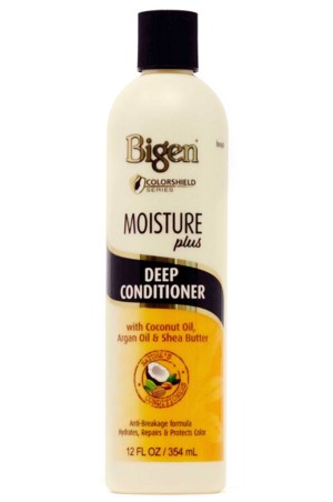 [Bigen-box#41] Color Shield Moisture Plus Deep Conditioner - With Coconut Oil, Argan Oil and Shea Butter (12 oz)