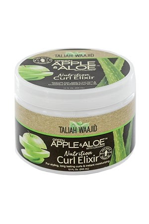 [Taliah Waajid-box#61] Black Earth Apple Aloe Curl Elixir (12 oz) 