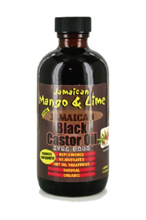 [Mango & Lime-box#54] Black Castor Oil - Xtra Dark (4oz)