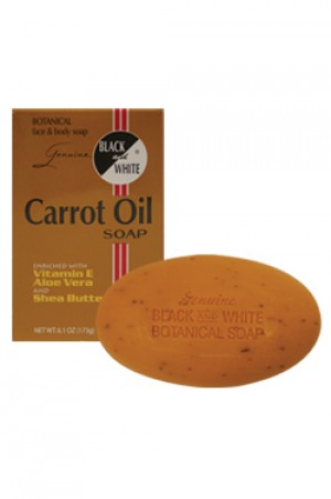 [Black & White-box#5] Carrot Oil Soap (6.1 oz)