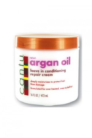 [Cantu-box#15] Argan Oil Leave In Conditioning Repair Cream (16oz)
