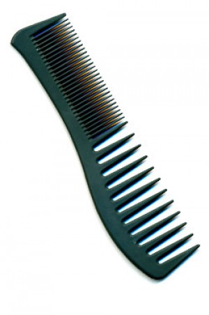 [Carbon fiber] 8" Curved Handle Comb #CFC-04039