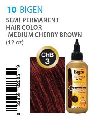 [Bigen-box#10] Semi-Permanent Hair Color #ChB3 Medium Cherry Brown