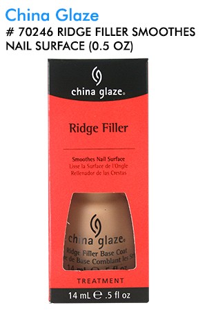 [China Glaze-#70246] Ridge Filler Smoothes Nail Surface (0.5 oz)
