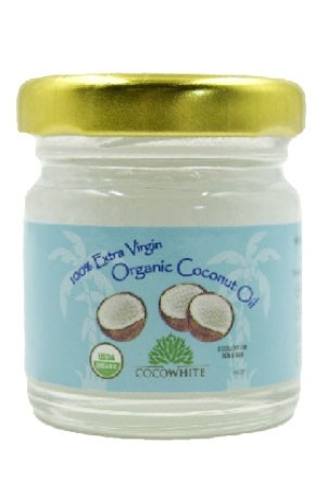 [Coco White-box#1] Coco White 100% Organic Coconut Oil (24 x 1 oz)