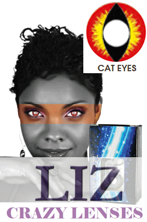 Liz Crazy Lense -Cat Eyes