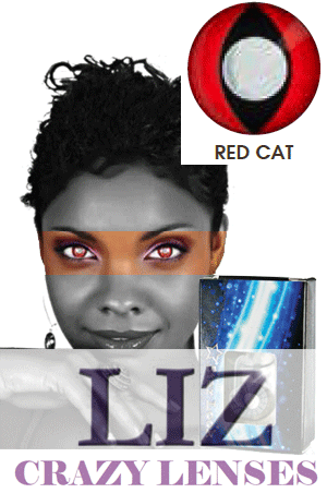 Liz Crazy Lense -Red Cat