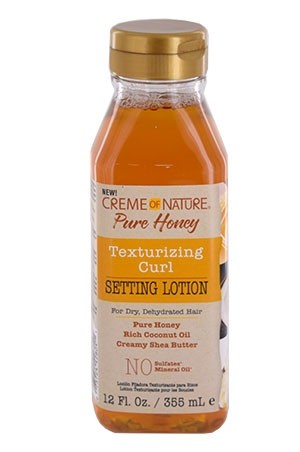 [Creme of Nature-box#112] Pure Honey Setting Lotion (12 oz) 