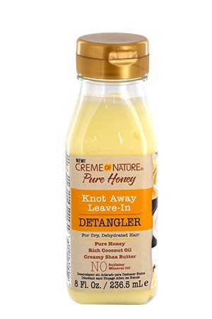 [Creme of Nature-box#113] Pure Honey knot Away Leave-In Detangler (8 oz)