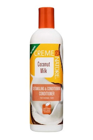 [Creme of Nature-box#84] Coconut Milk Detangling & Conditioning Conditioner (12oz) 