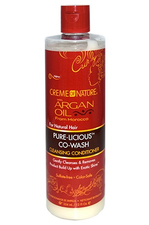 [Creme of Nature-box#91] Argan Oil Purelicious Co-Wash(12oz)