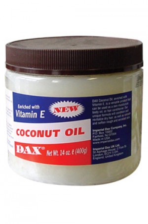 [Dax-box#15] Coconut Oil w/Vitamin E-14oz