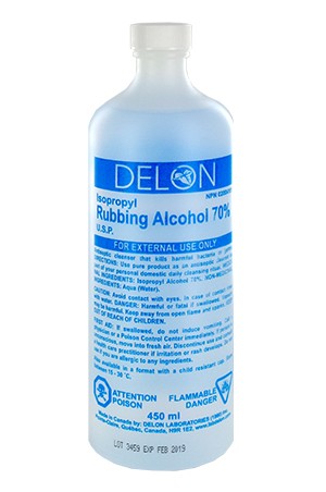 [Delon-box#15] Isopropyl Rubbing Alcohol 70% (450ml/15oz)