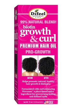 Difeel Growth&Curl Bitotin Premium Hair Oil(75ml)#167	
