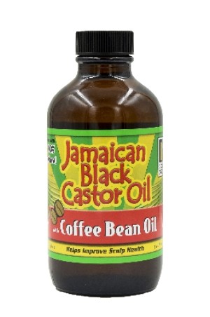 [DooGro-box#47] Jamaican Black Caster Oil-Coffee Bean (4 oz) 